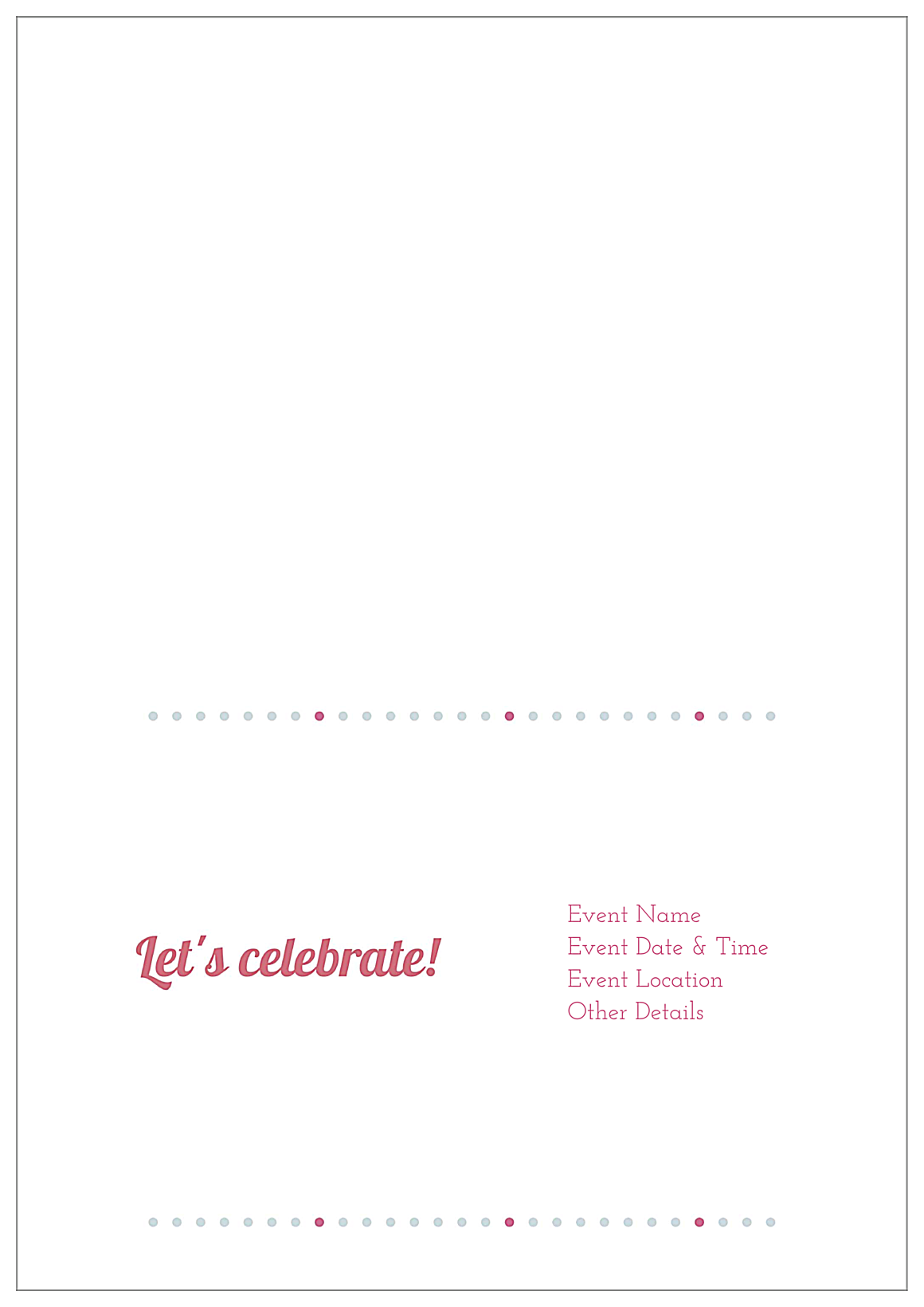 Birthday Girl back - Greeting Cards Maker