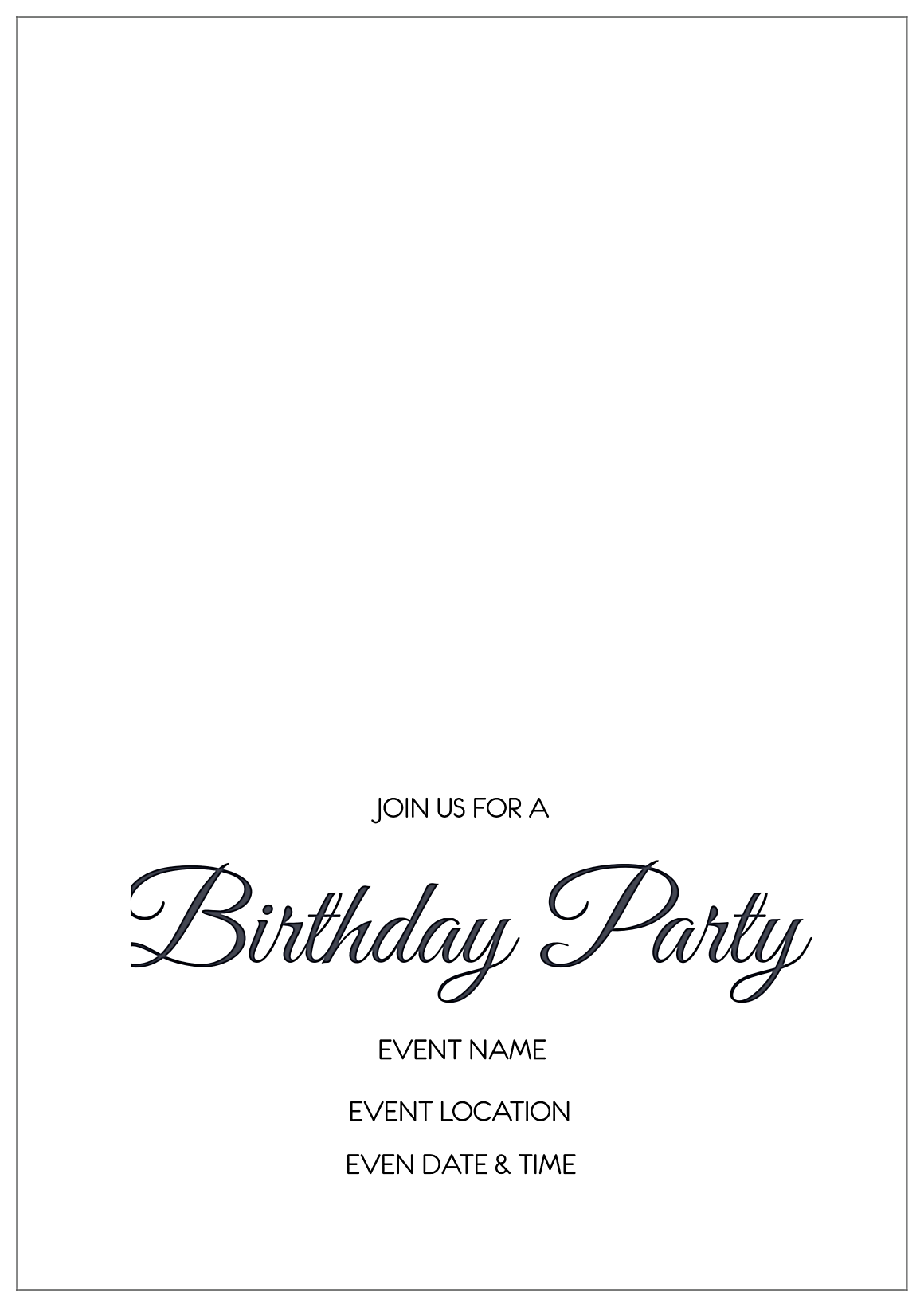 Fun Birthday back - Greeting Cards Maker