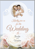 Floral Wedding - greeting-cards Maker