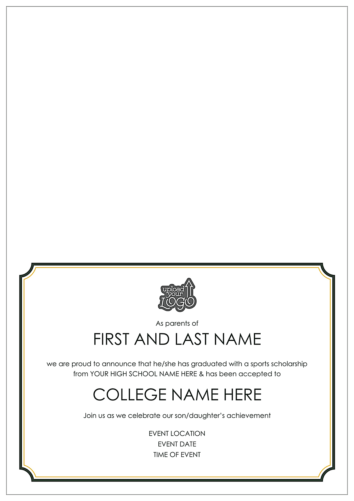 I am Moving On Up back - Greeting Cards Maker