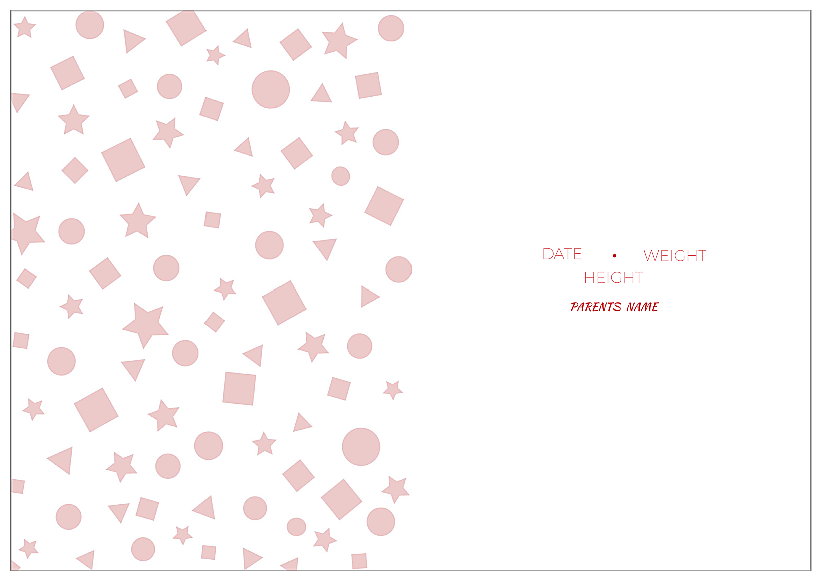 Hello my name is back - Greeting Cards Maker