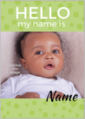 Hello my name is - greeting-cards Maker