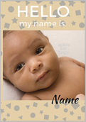 Hello my name is - greeting-cards Maker