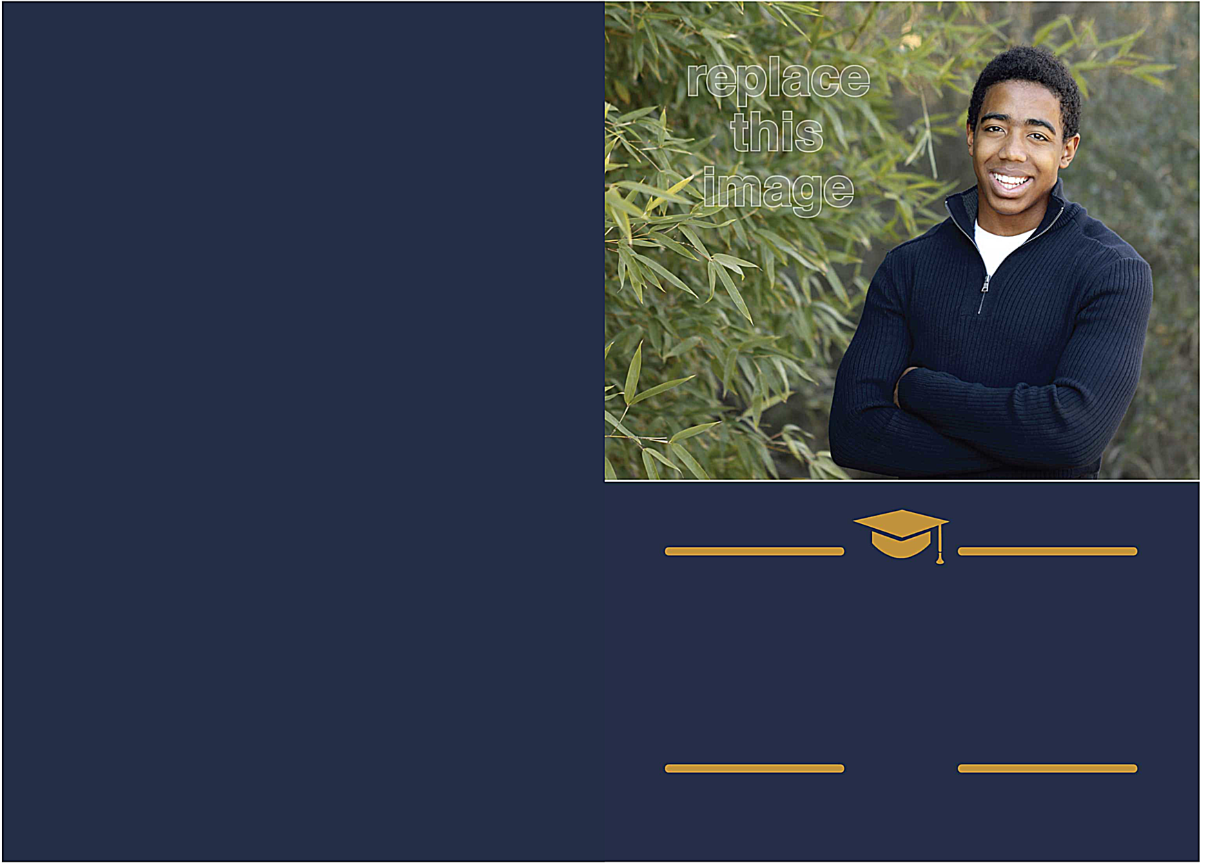 Ivy League Grad front - Greeting Cards Maker