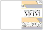 Marvelous Mom - greeting-cards Maker