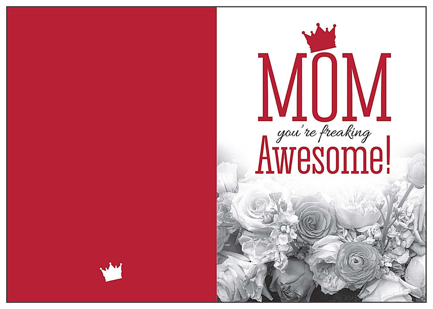 Roses for Mom front - Greeting Cards Maker