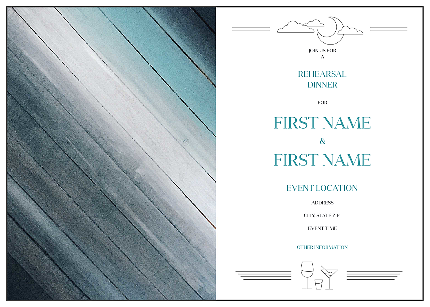 The Night Before back - Greeting Cards Maker