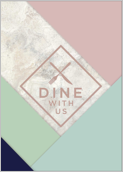 Dine With Us - greeting-cards Maker