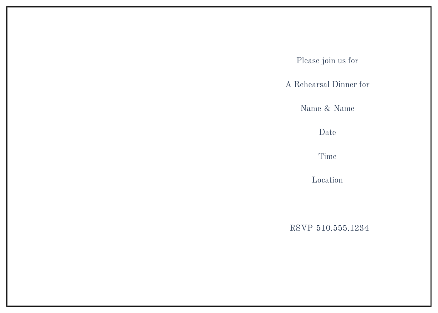 Magnolia Rehearsal back - Greeting Cards Maker