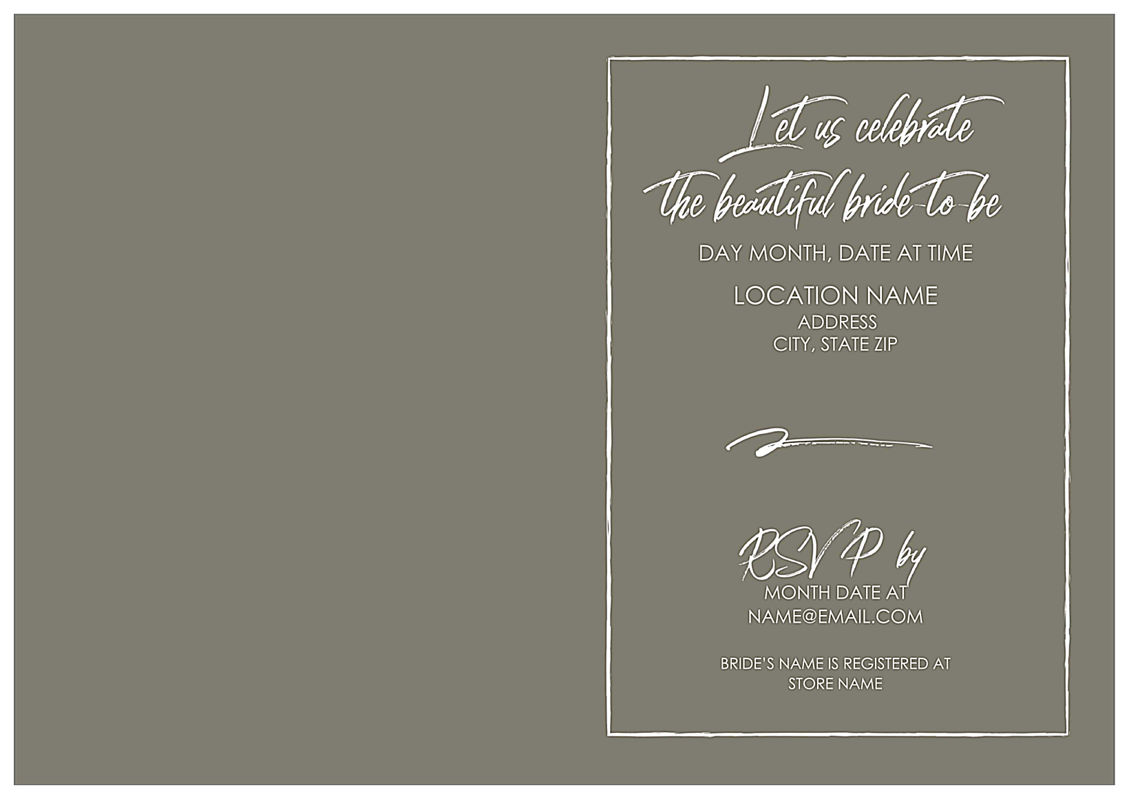 A Simple Pattern of love back - Greeting Cards Maker