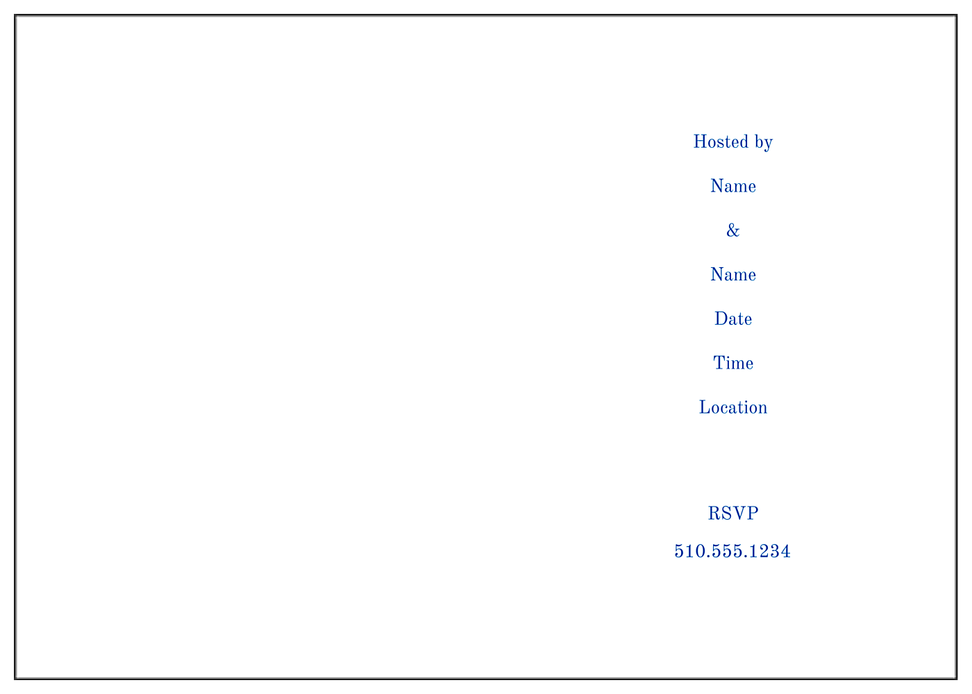 Floral Dress back - Greeting Cards Maker