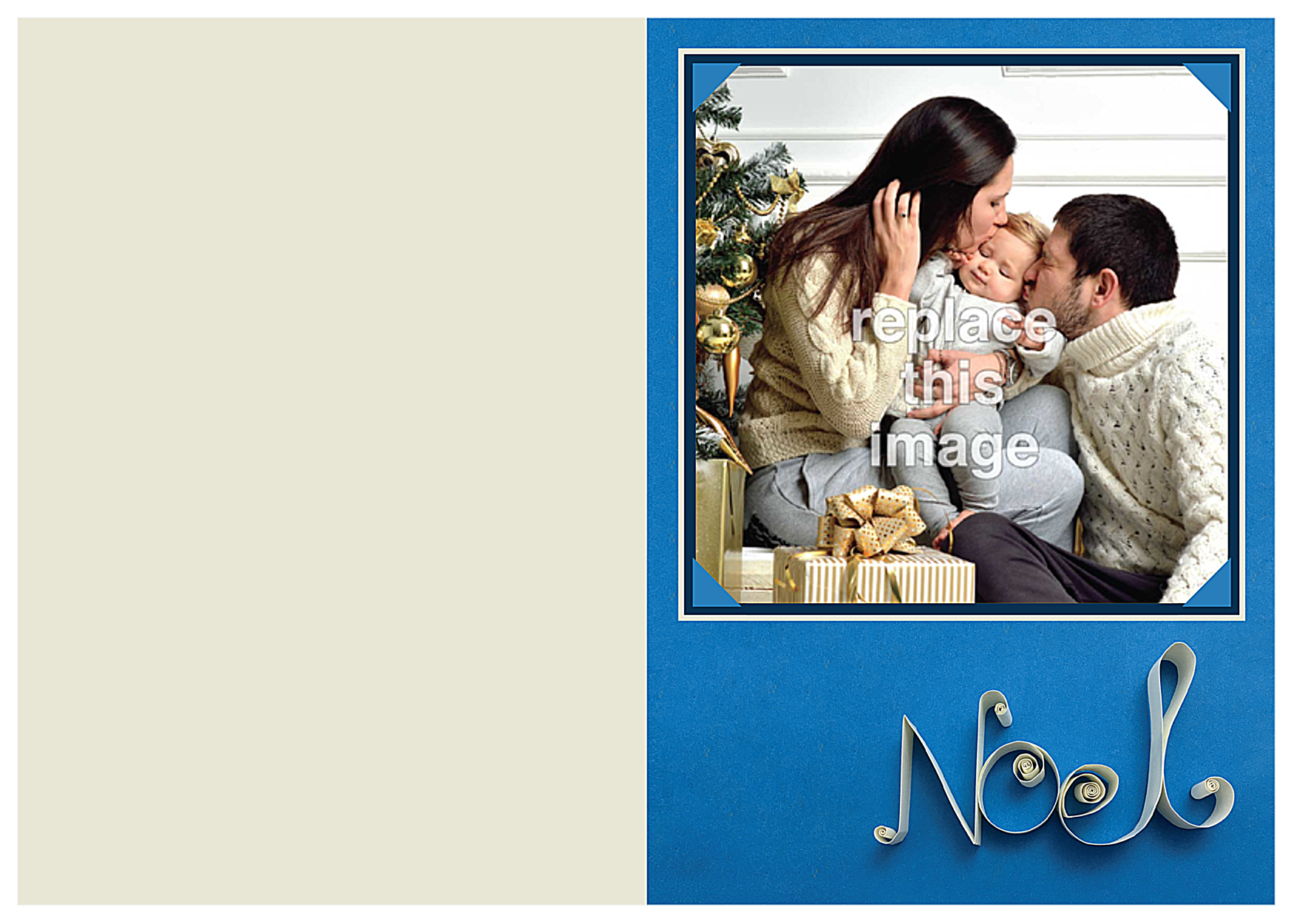 The First Noel front - Greeting Cards Maker