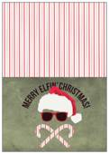 Merry Elfin Christmas - greeting-cards Maker