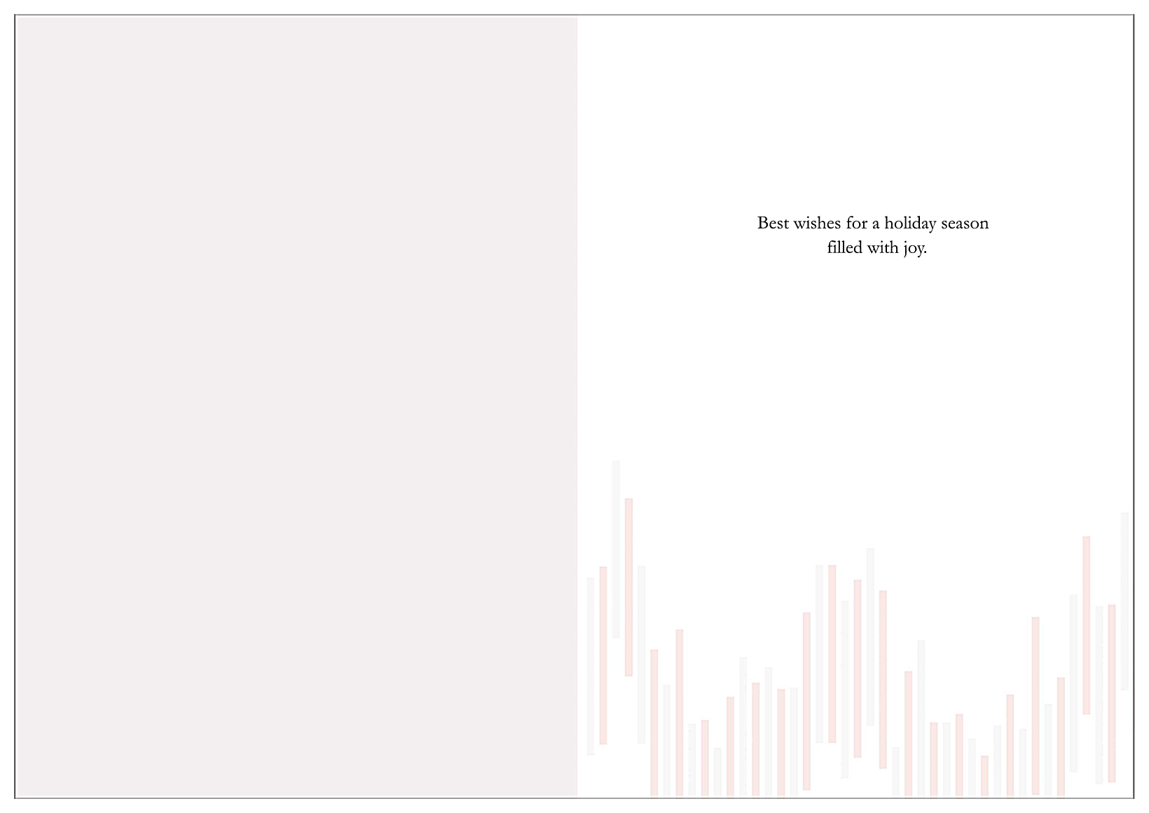 Daydreaming of Christmas back - Greeting Cards Maker