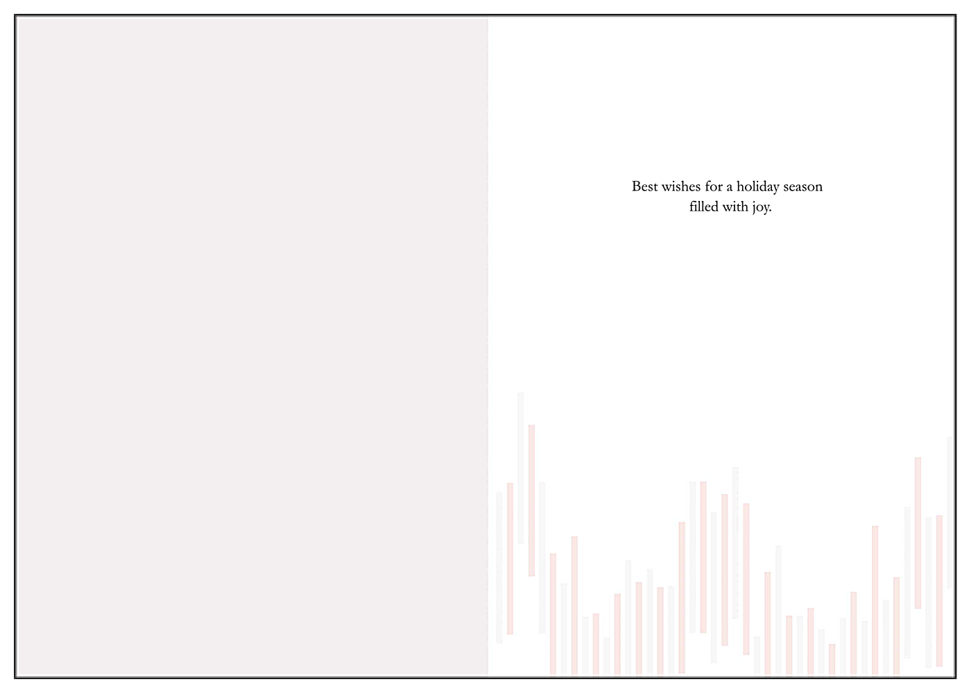 Daydreaming of Christmas back - Greeting Cards Maker