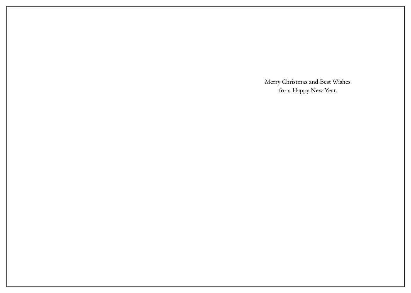 Joyful Christmas Cactus back - Greeting Cards Maker