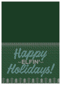 Happy Elfin Holidays - greeting-cards Maker