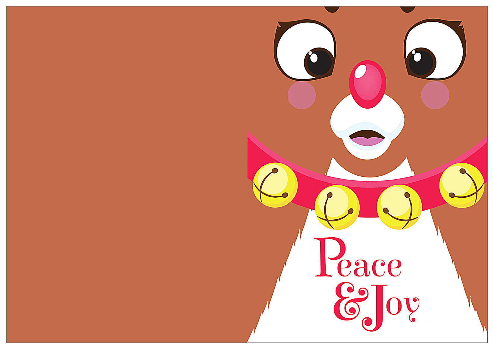 Holiday Friends front - Greeting Cards Maker