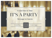 Pop Champagne - invitation-cards Maker