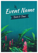 Tropical Event - invitation-cards Maker