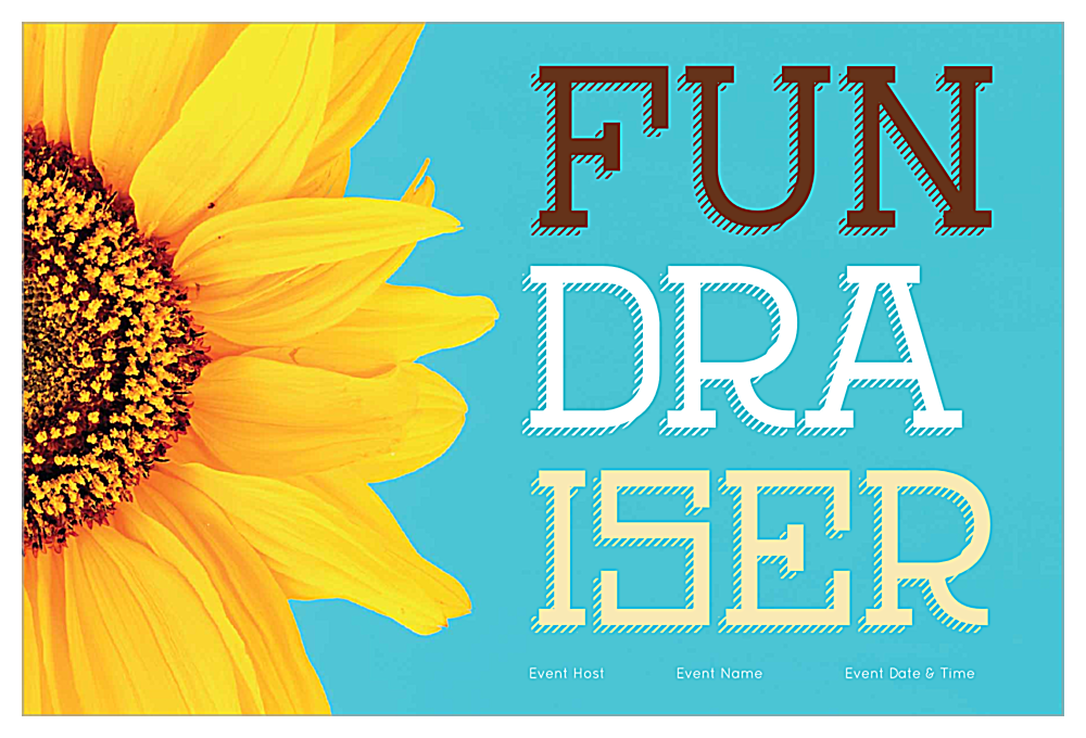 Sunflower Day front - Invitation Cards Maker