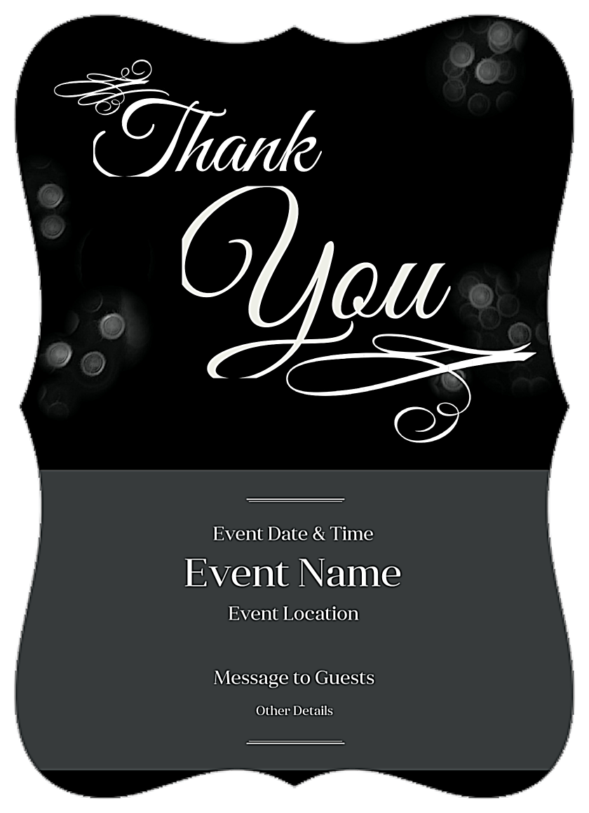 Free Shimmering Bokeh Invitation Card Design Templates In Event Invitation Card Template