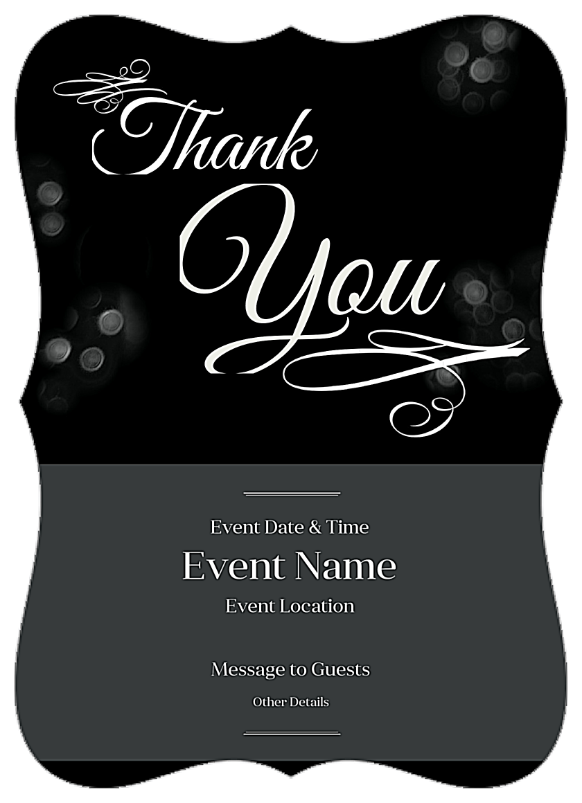 Free Shimmering Bokeh Invitation Card Design Templates Throughout Event Invitation Card Template