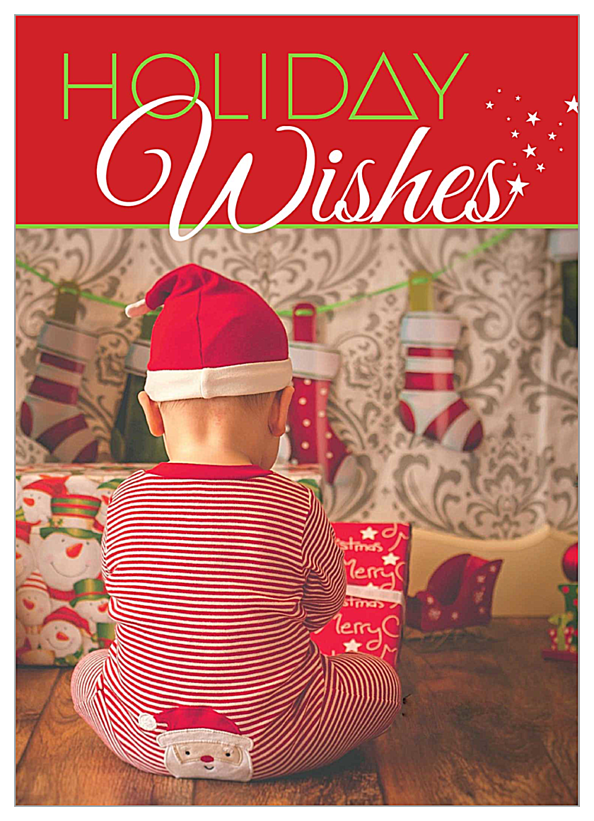 Wishing for Santa front - Invitation Cards Maker
