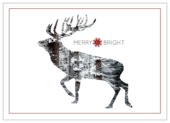 Snowy Reindeer - invitation-cards Maker