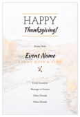 Autumnal Gratitude - invitation-cards Maker