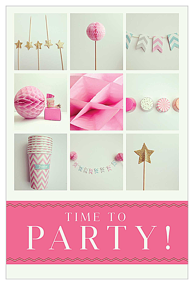 Party Props front - Invitation Cards Maker