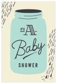 Raindrops Baby Shower - invitation-cards Maker