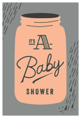 Raindrops Baby Shower - invitation-cards Maker