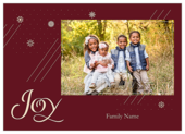 Snowflake Joy - invitation-cards Maker