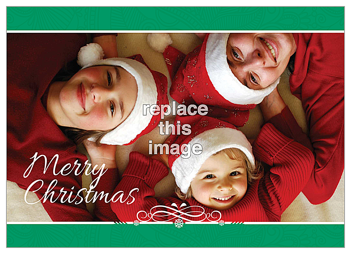 Merry Family front - Invitation Cards Maker