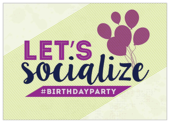 Social Birthday - invitation-cards Maker