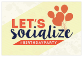 Social Birthday - invitation-cards Maker