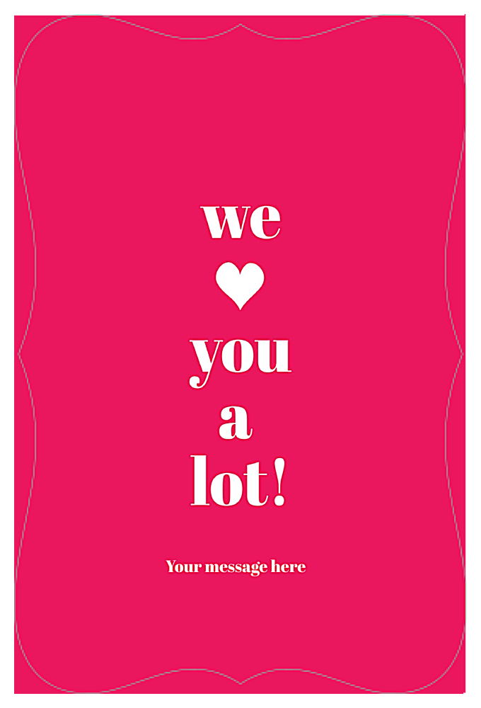 You Are Loved back - Invitation Cards Maker