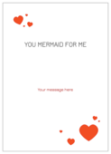 You Mermaid for Me - invitation-cards Maker