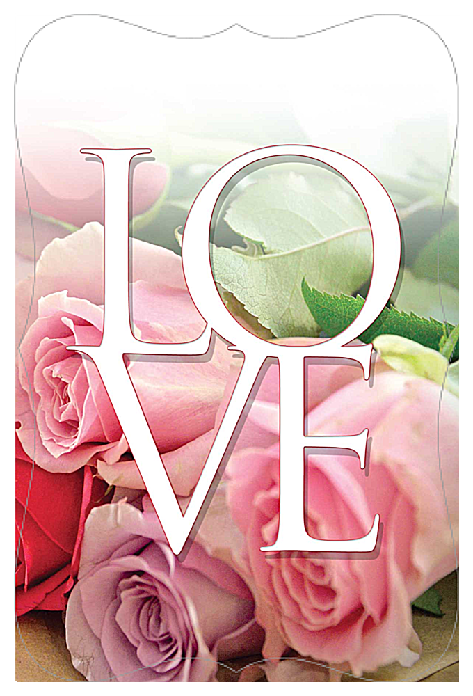 Valentine Roses front - Invitation Cards Maker