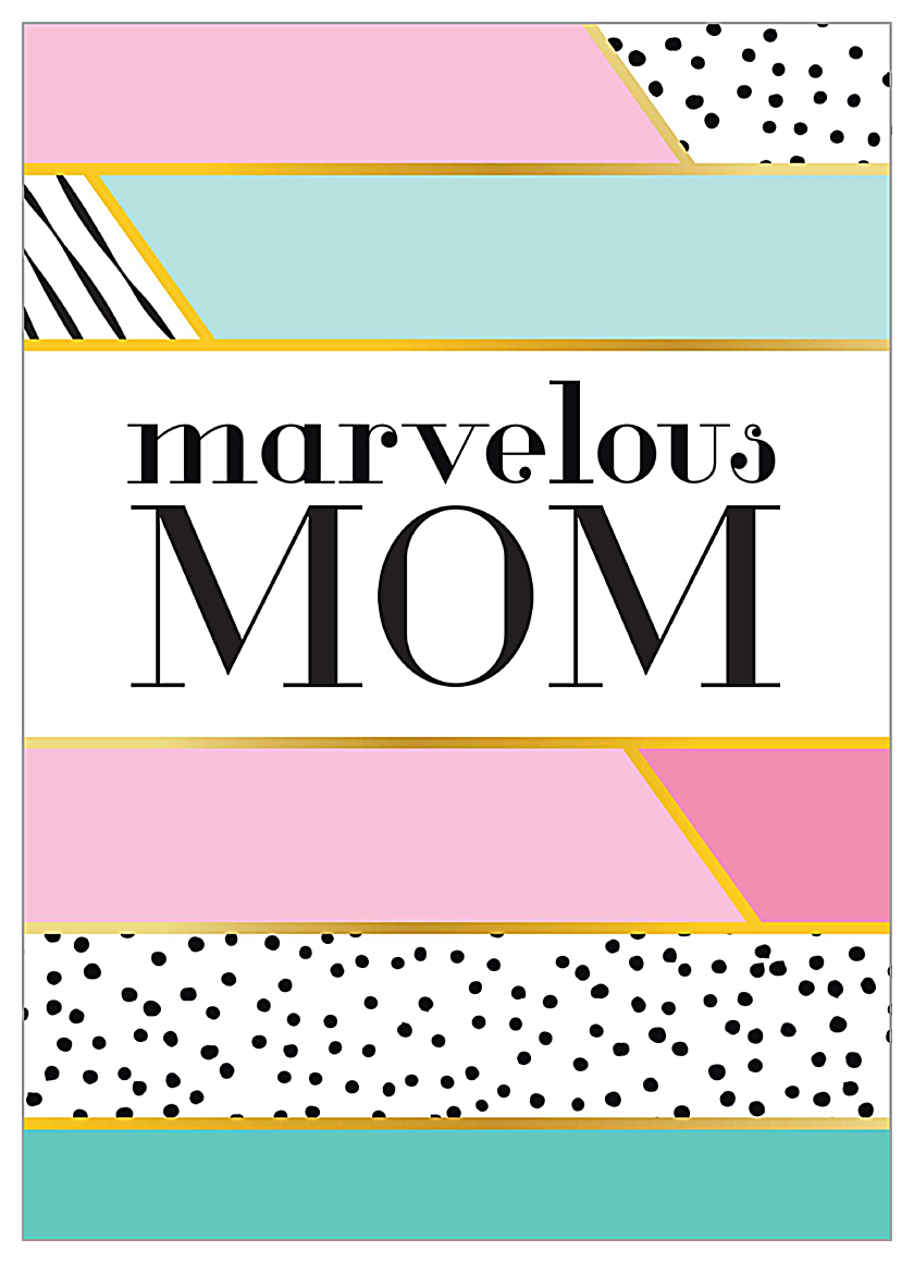 Marvelous Mom front - Invitation Cards Maker