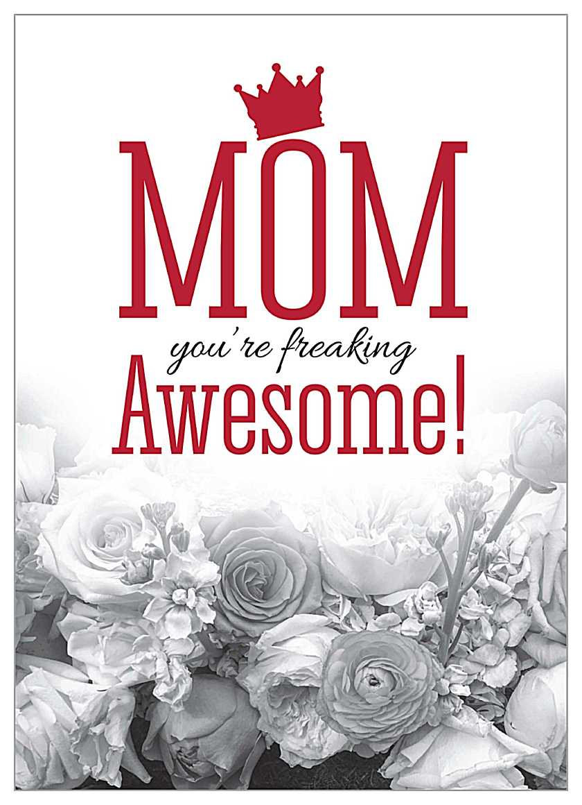 Roses for Mom front - Invitation Cards Maker