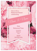 Bouquet and Ribbon - invitation-cards Maker