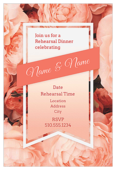 Bouquet and Ribbon - invitation-cards Maker