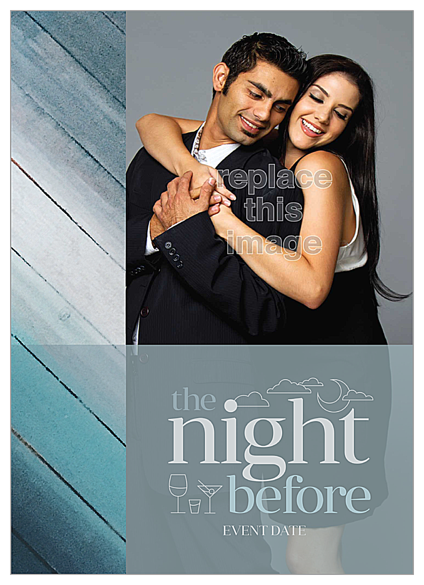 The Night Before front - Invitation Cards Maker