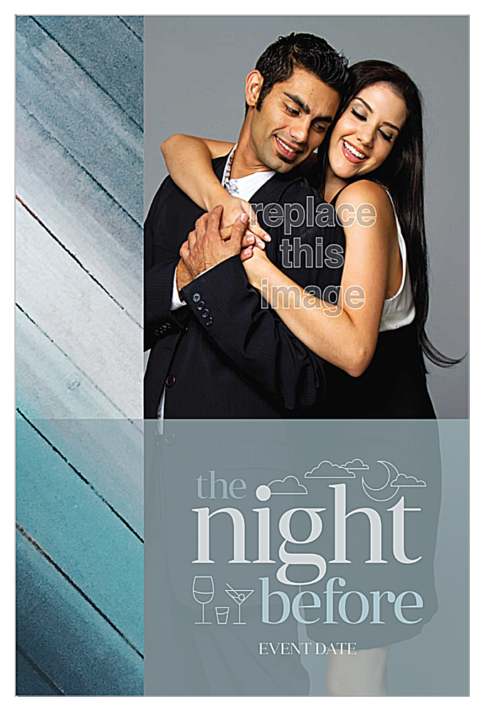 The Night Before front - Invitation Cards Maker
