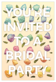 Rosey Bridal Party Petals - invitation-cards Maker