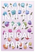 Rosey Bridal Party Petals - invitation-cards Maker