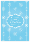Snowflakes - invitation-cards Maker