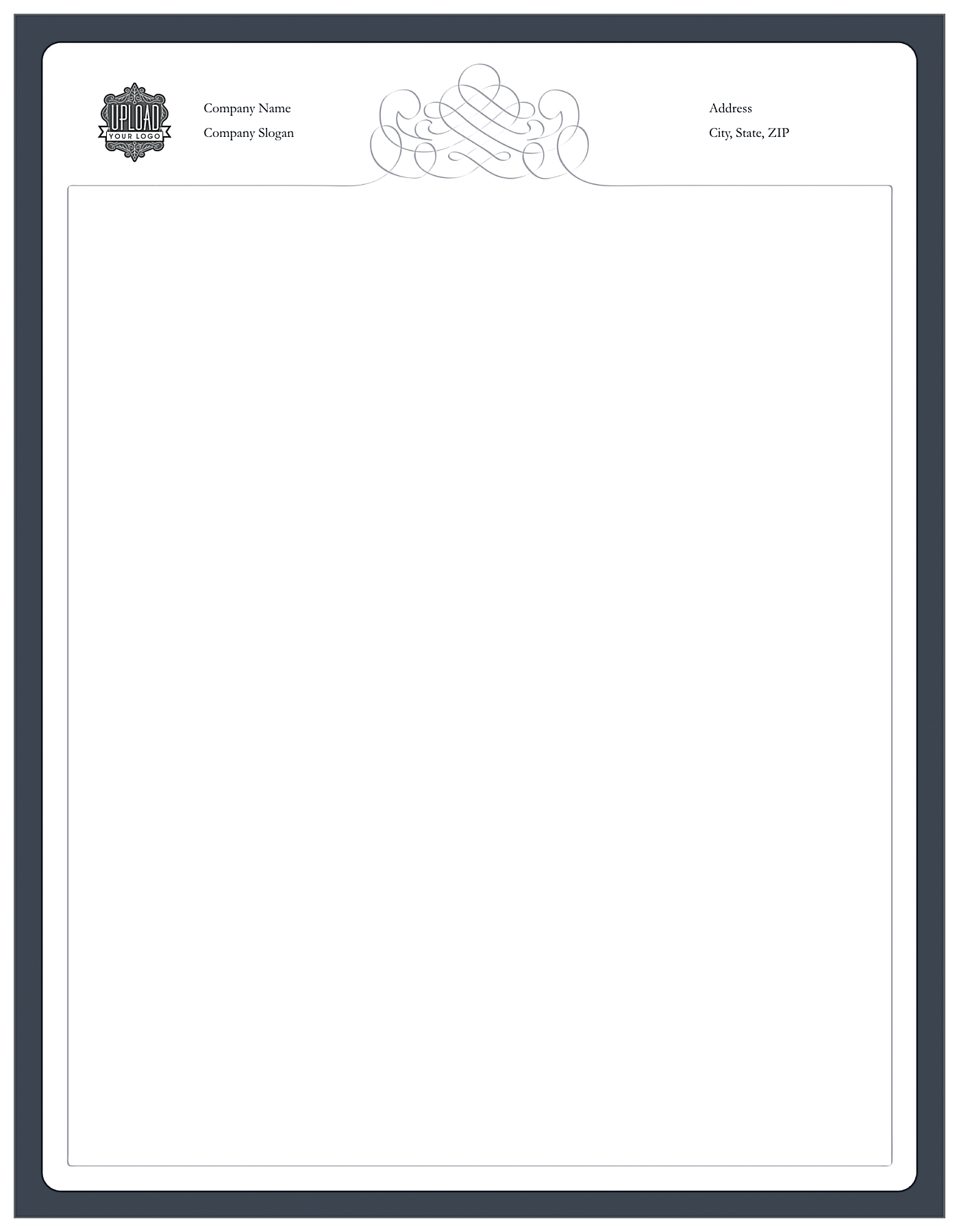 Polished Correspondence front - Letterhead Maker